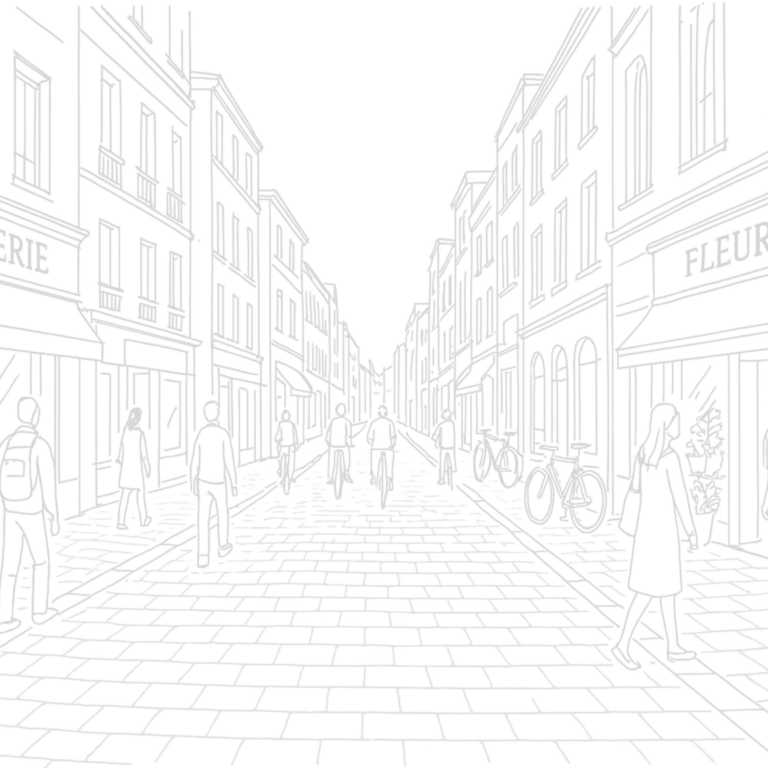 Le commerce dans les villes françaises à la veille des élections municipales 2026.